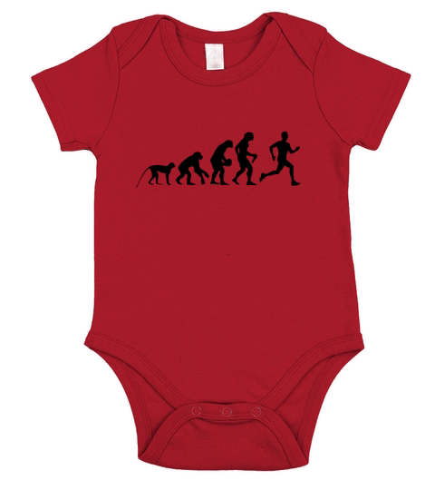 Evolution Runner Sports Short Sleeve Baby One-Piece
