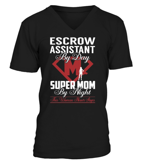 Escrow Assistant V-Neck T-shirt