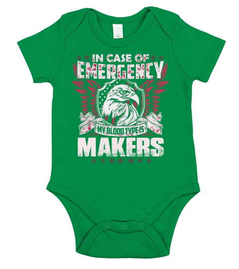Funny Tshirt For MAKERS Short Sleeve Baby One-Piece