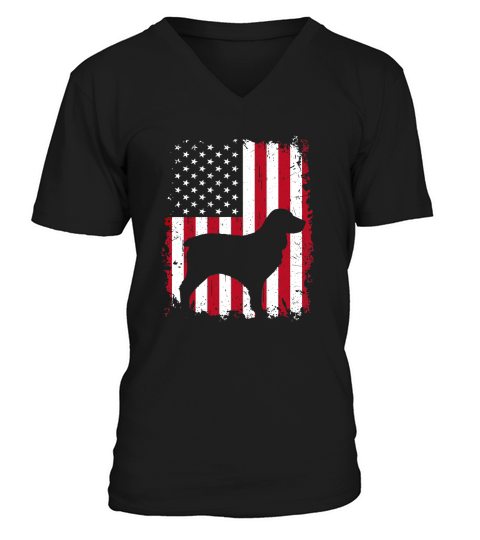 Boykin Spaniel 4th of July American Flag shirt - Iphone XR Case V-Neck T-shirt