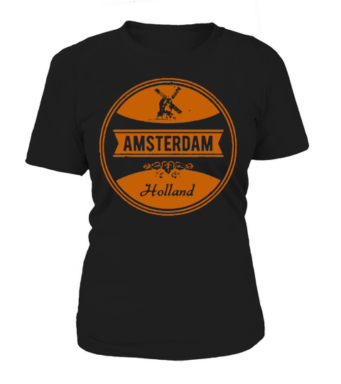 Amsterdam T Shirt Vintage Amsterdam Funny Beer T Shirt - Unisex Long Sleeve Women's T-Shirt