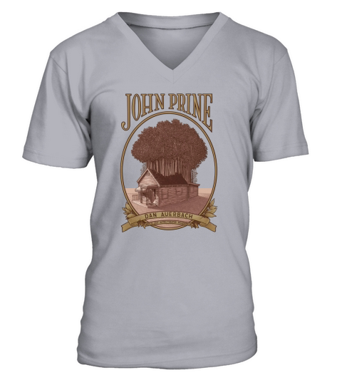 John Prine Dan Auerbach V-Neck T-shirt