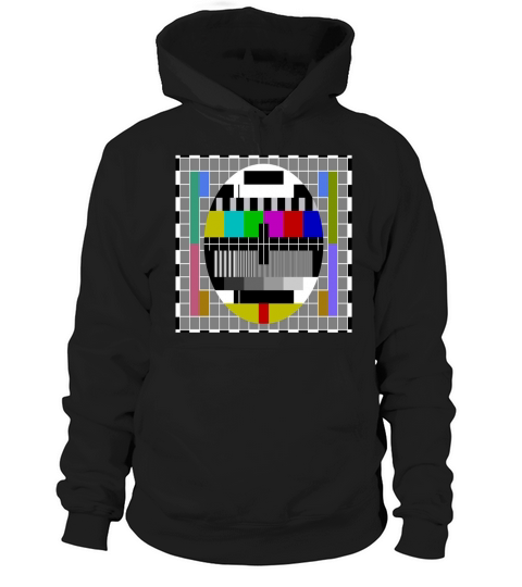 Sheldon TV Test Pattern Purple T-Shirt Hoodie Unisex
