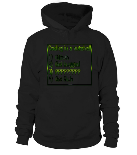 Coding In A Nutshell bug error system windows Hoodie Unisex