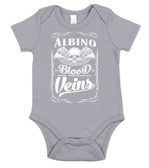 Proud To Be Albino Tshirt Short Sleeve Baby One-Piece