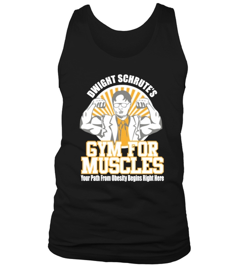 Dwight Schrute Gym For Muscles Tank Top Unisex