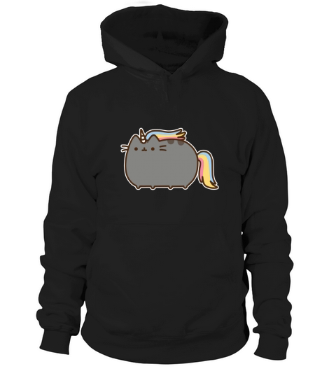 Pusheen Mens Rainbow Unicorn Hoodie Unisex