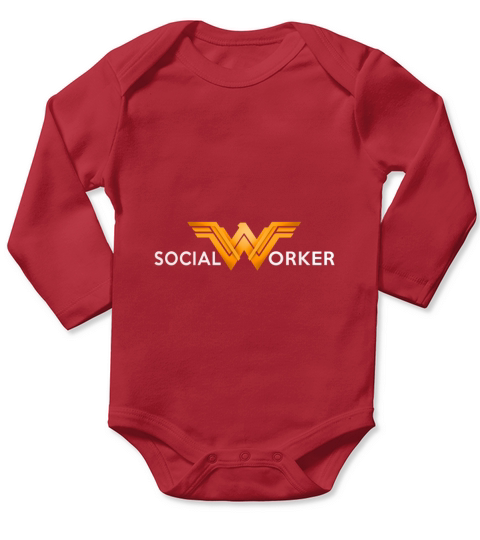 Social Work Shirt For Woman Long Sleeve Baby One-Piece