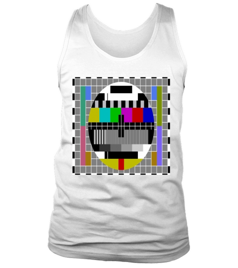 Sheldon TV Test Pattern Purple T-Shirt Tank Top Unisex
