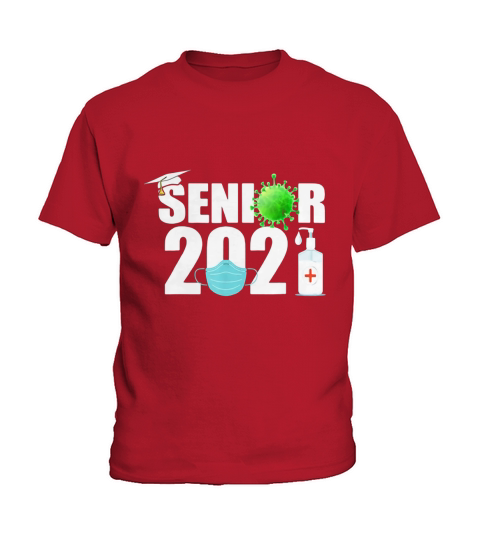 Senior 2020 Mask Hand Sandtinizer Corona Virus shirt Kids T-Shirt