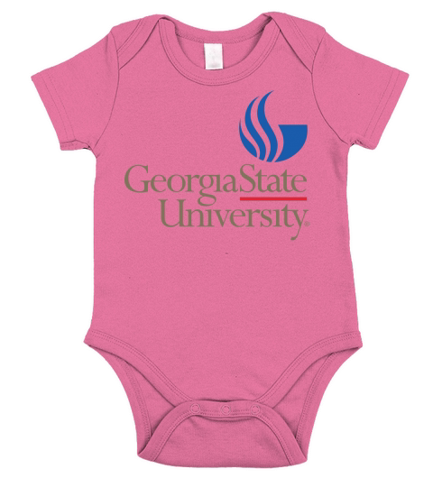 Simple Logo Georgia State University 2020 Short Sleeve Baby One-Piece