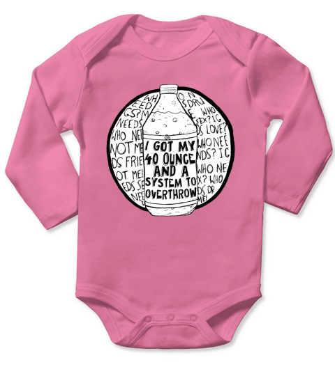 40 Ounce - Mug Long Sleeve Baby One-Piece