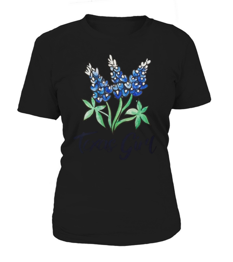 Texas Girl Bluebonnets Women's T-Shirt