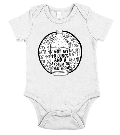 40 Ounce - Mug Short Sleeve Baby One-Piece