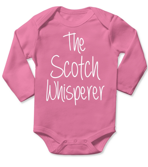 The Scotch Whisperer Classy Drinker Long Sleeve Baby One-Piece