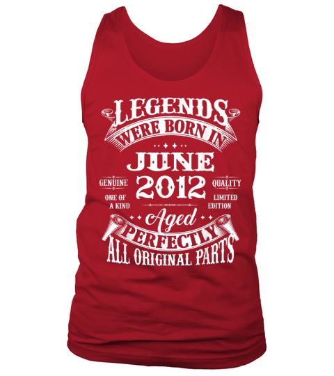 10th Birthday Gift Legends Born In May 2012 10 Years Old T Shirt Tank Top Unisex