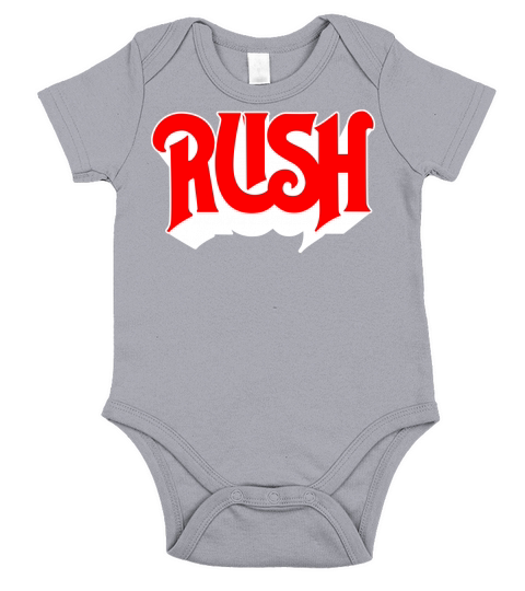 Rush Band Logo Short Sleeve Baby One-Piece