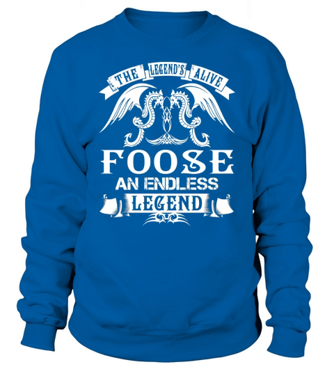 FOOSE Last Name, Surname Tshirt Sweatshirt Unisex