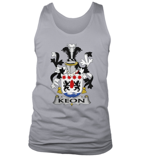 Keon Family Crest Irish Family Crests II Tank Top Unisex