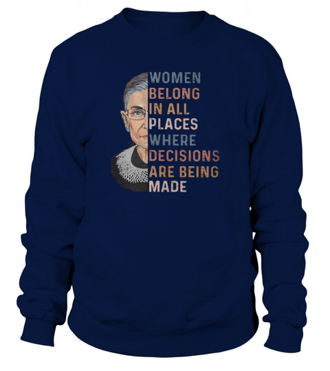Ruth Bader Ginsburg RBG Sweatshirt Unisex
