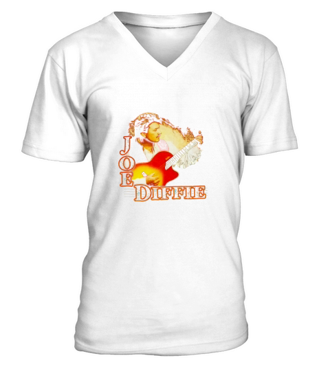 Best Vintage JOE DIFFIE V-Neck T-shirt