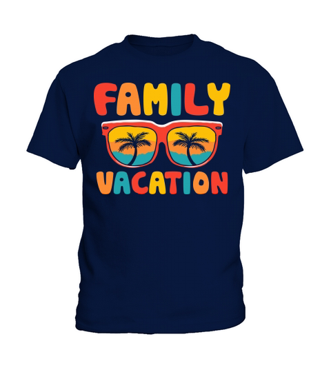 Retro Family Vacation Summer Kids T-Shirt