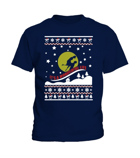 Christmas  its a wonderful life Kids T-Shirt