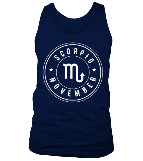 Scorpio Birthday Girl November October Tank Top Unisex