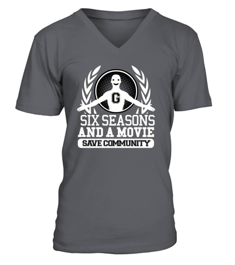 Six Seasons And A Movie Save Community V-Neck T-shirt