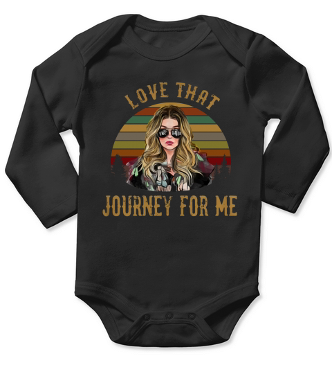 Alexis Rose love that journey for me vintage Schitt’s Creek shirt Long Sleeve Baby One-Piece
