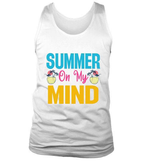 Summer On My Mind Tank Top Unisex
