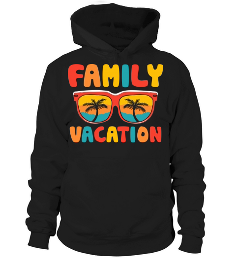 Retro Family Vacation Summer Hoodie Unisex