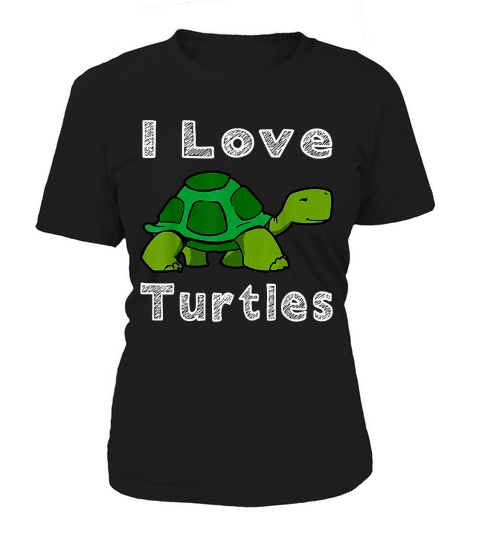 i  love turtles Women's T-Shirt