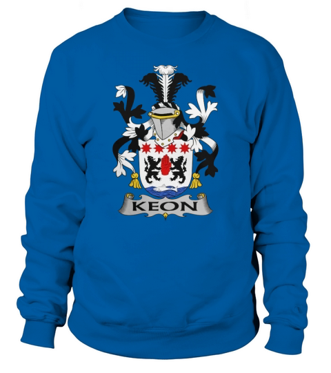 Keon Family Crest Irish Family Crests II Sweatshirt Unisex