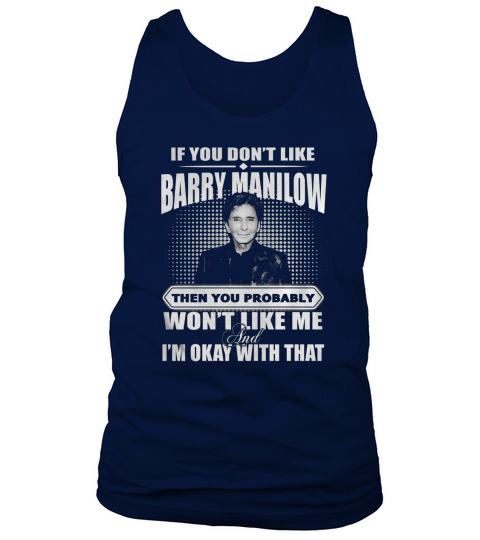 Barry Manilow Ok with Tank Top Unisex