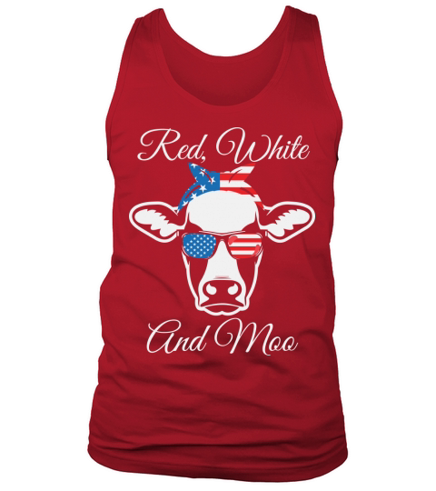 4th of July American Flag  (6) Tank Top Unisex