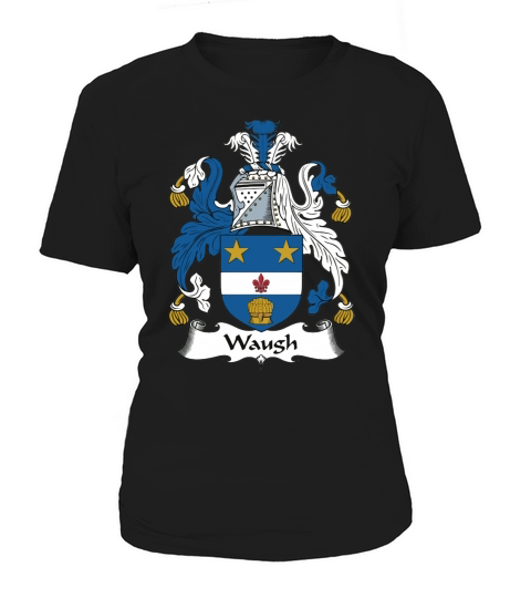 Waugh Family Crest Scottish Family Crests - Coffee Mug (colored) Women's T-Shirt
