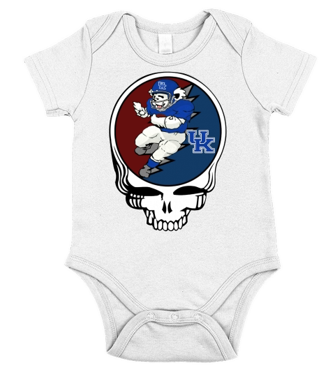 GratefulDead Kentucky Wildcats Short Sleeve Baby One-Piece