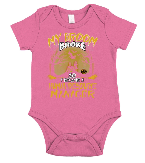 Human Resource Manager Short Sleeve Baby One-Piece