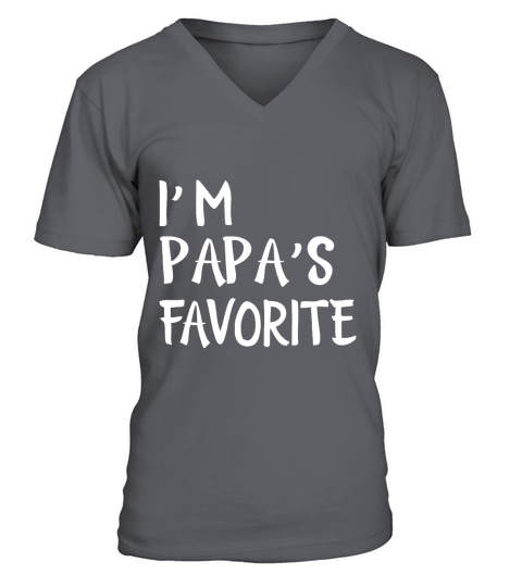 im papas favorite shirt V-Neck T-shirt