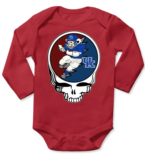GratefulDead Kentucky Wildcats Long Sleeve Baby One-Piece