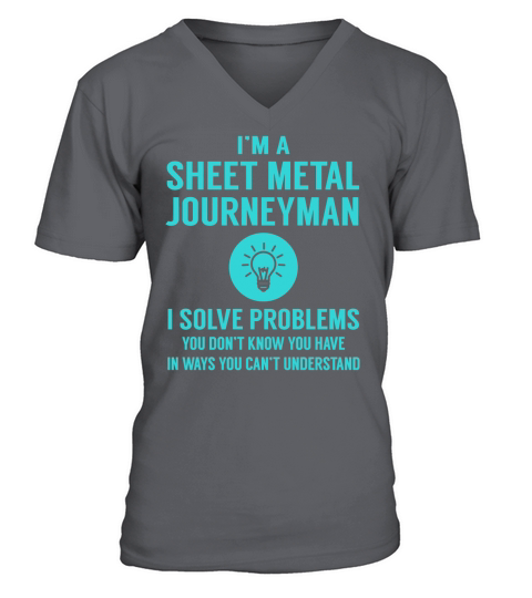 Sheet Metal Journeyman V-Neck T-shirt