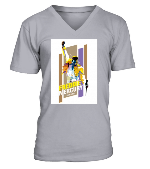 Freddie mercury V-Neck T-shirt