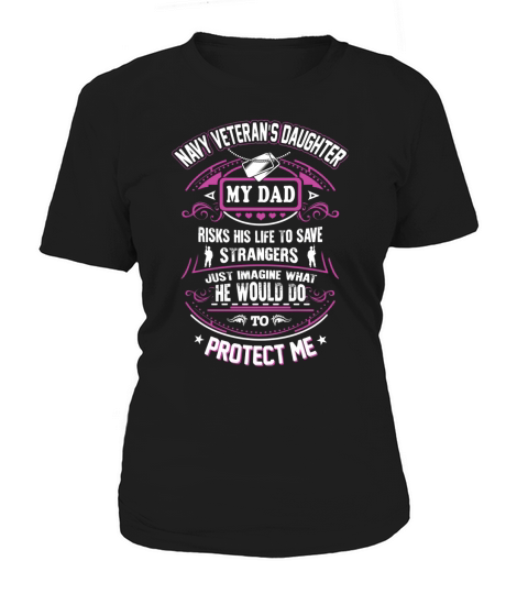 Navy Veterans Daughter Women's T-Shirt