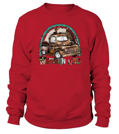 Western Dad sublimation Sweatshirt Unisex