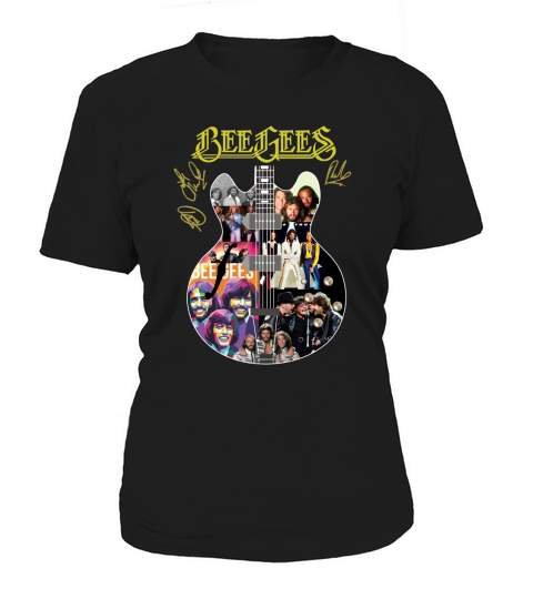 Bee Gees Guitarist Band Signatures Women's T-Shirt