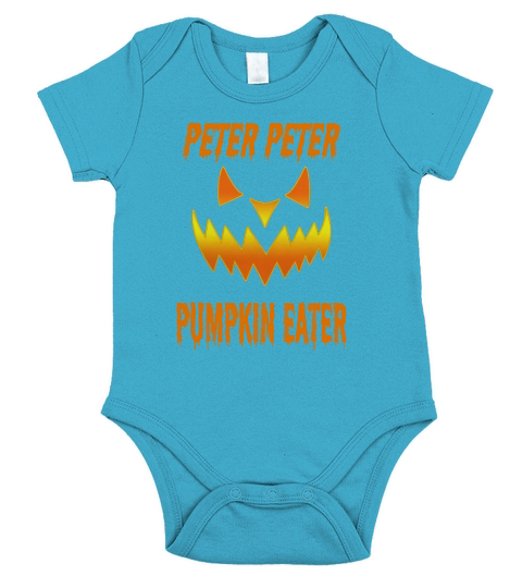 Peter Peter Pumpkin Eater Couples Halloween Costume Short Sleeve Baby One-Piece