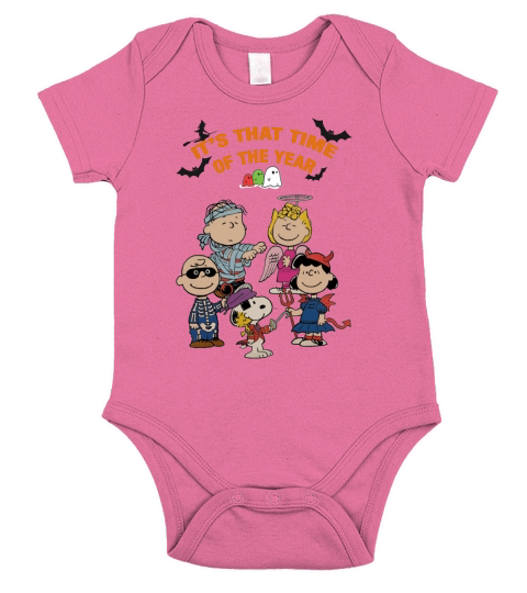 Peanuts Halloween Short Sleeve Baby One-Piece
