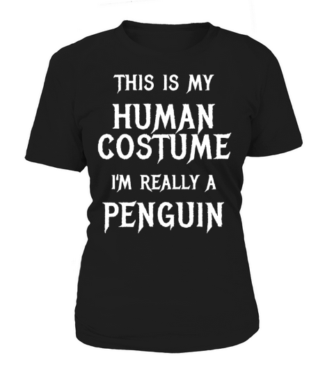Penguin Halloween Costume Easy Funny for Kids Adults Women's T-Shirt