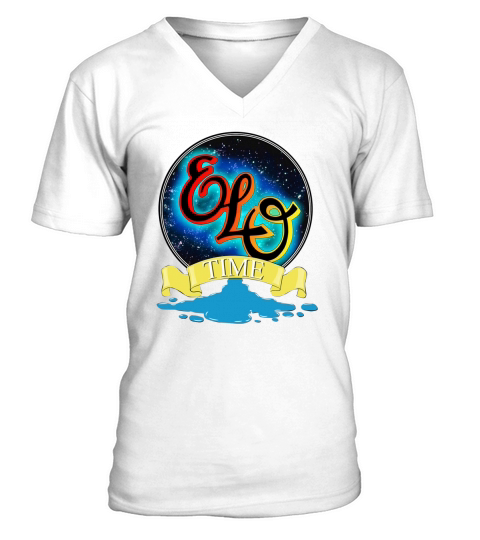 ELO Time Tour 1981 TShirt V-Neck T-shirt